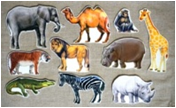 Фланелеграф "Животные Африки" - Интернет-магазин товаров для образования - Глобус, ХМАО